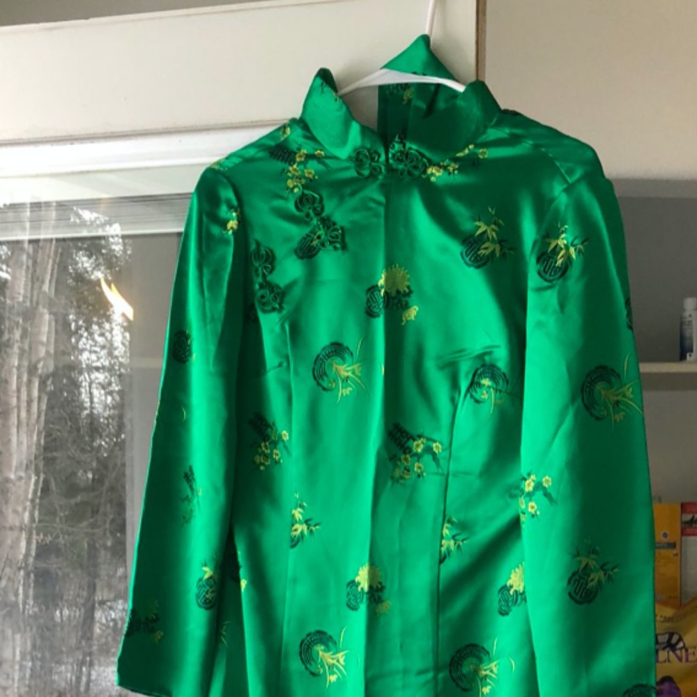 Vintage Imperial Fashion Gown (Size 10 RUNS SMALL)